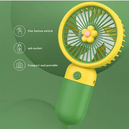 Flower Portable Fan