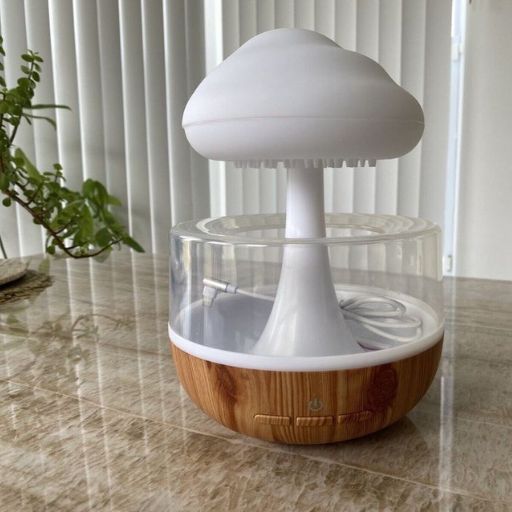 Raindrop Cloud Humidifier Lamp