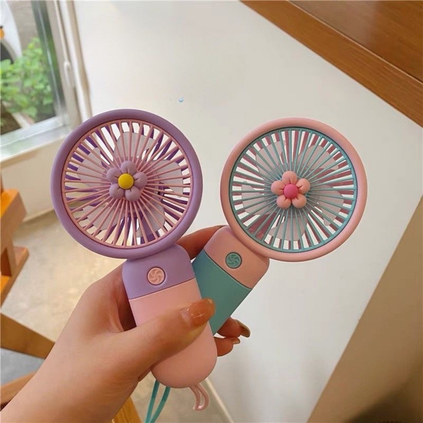 Flower Portable Fan